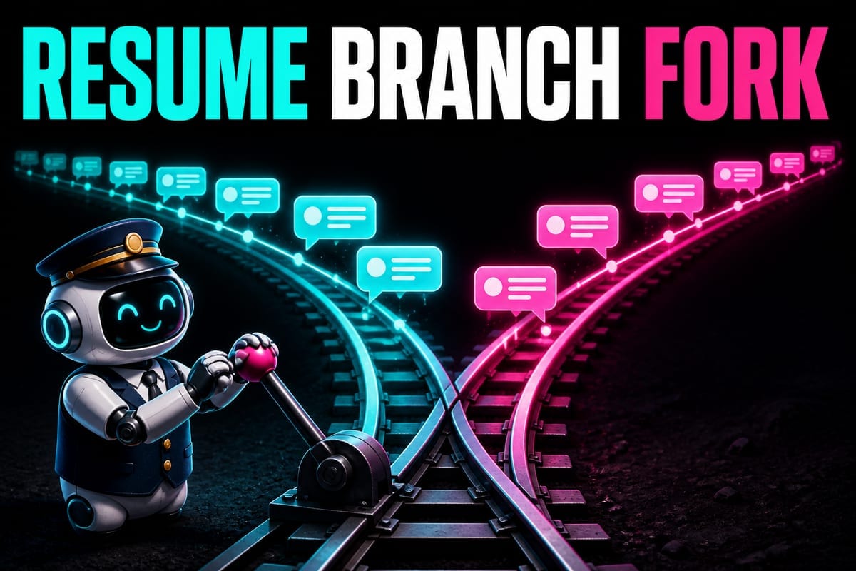 Imagen de portada de [Claude Code #4] /resume, /branch y /fork: continuar y dividir