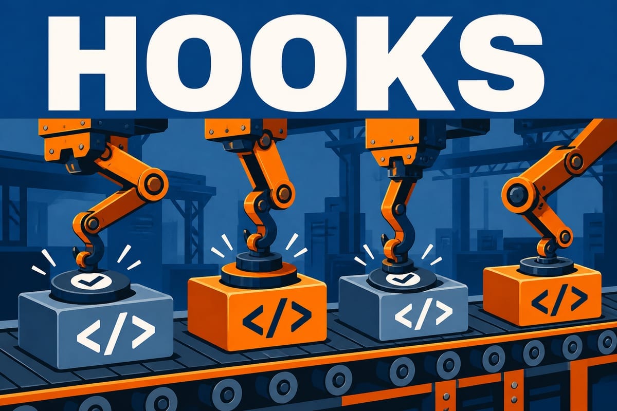 Imagen de portada de [Claude Code #11] Hooks: automatiza con mecanismos, no con peticiones