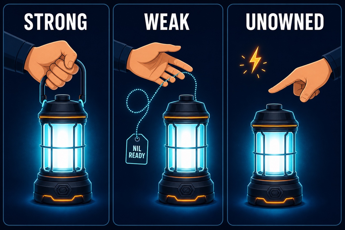 strong은 소유, weak는 nil을 아는 관찰, unowned는 확신의 직시